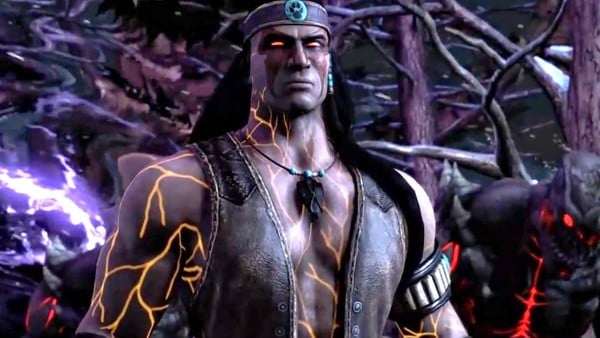 Nightwolf in MKX, teased for MK11