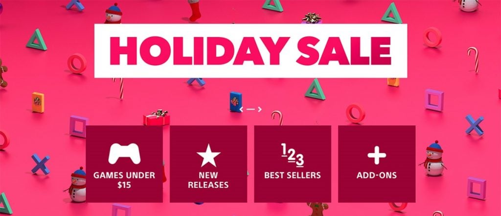 PS4 2019 Holiday Sale