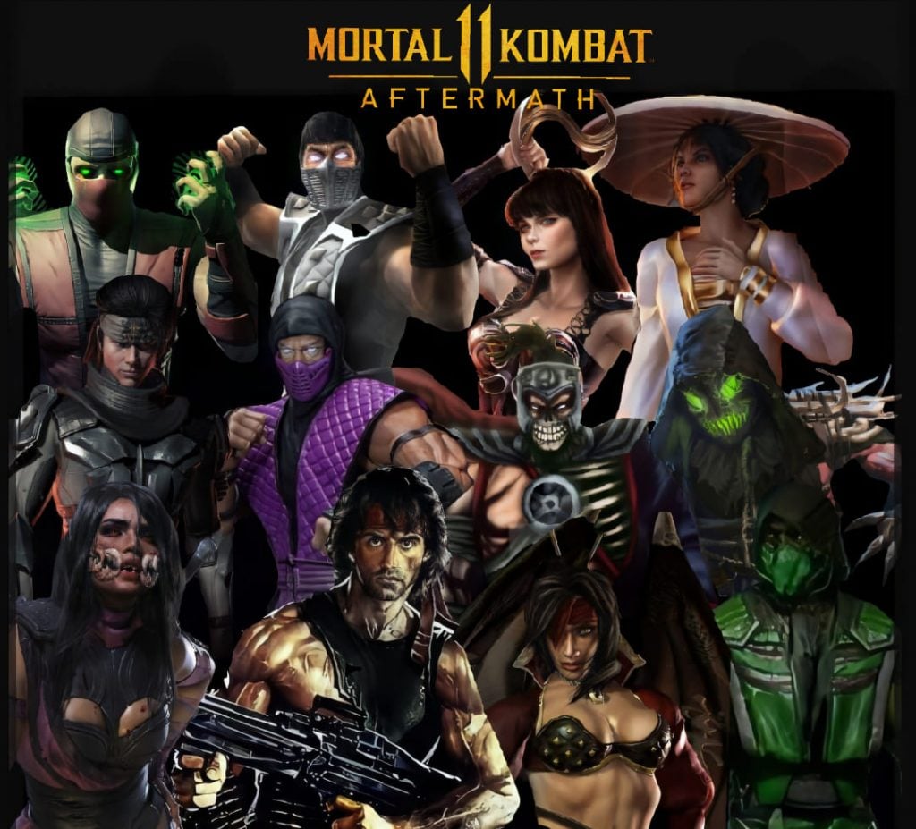 6 dlc characters for mortal kombat 11