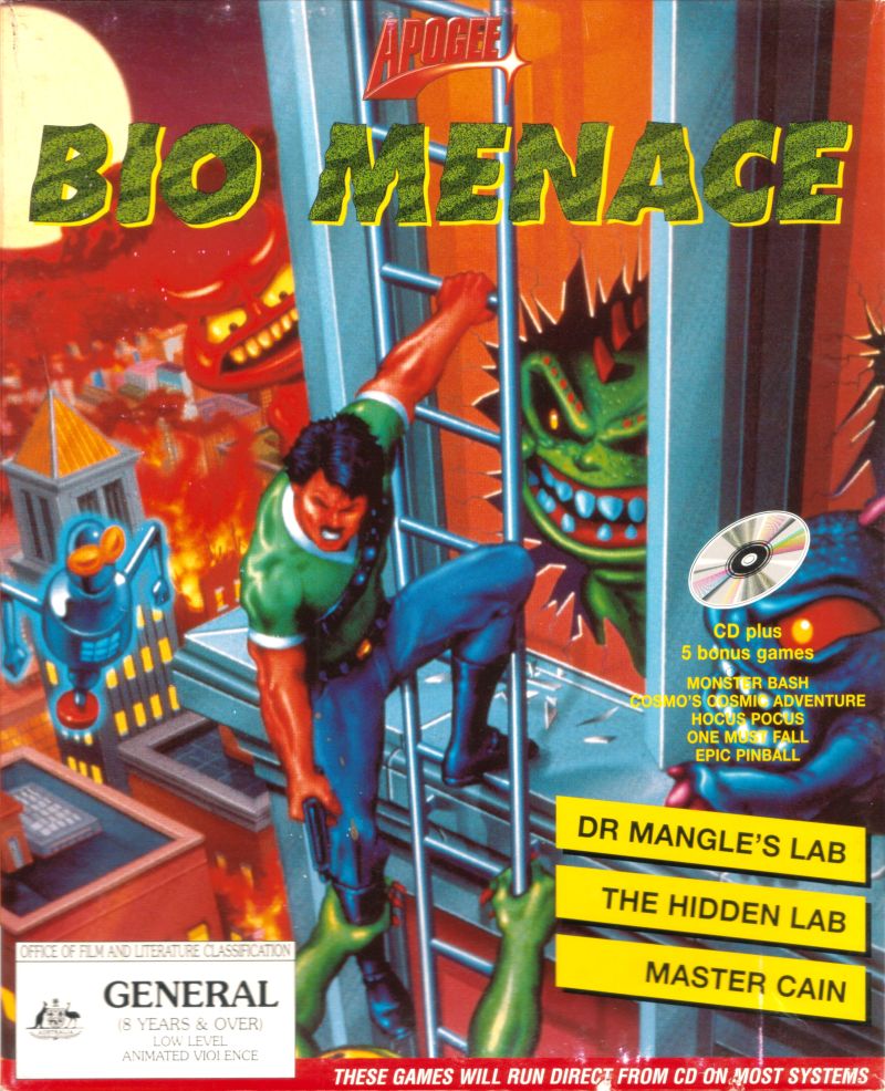 Bio Menace Cover